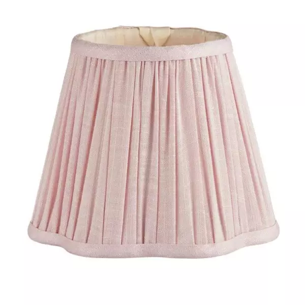 Addison Ross Scalloped Lamshade Pink 16cm ls1014