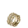 Napkin Ring Wide Metal 6 pcs 36101