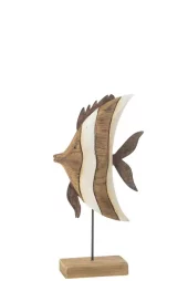 Fish Striped Stand S 14x28,5cm 50174