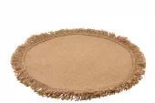 Coaster Jute Nat 43x43cm 93726
