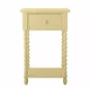 Sidebord/Nattbord Gul 36x33xh70cm 82064866