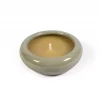 Bowl Glazed Green Outdoor 28x10cm tc285g