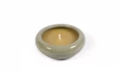 Bowl Glazed Green Outdoor 28x10cm tc285g