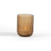 T-light Holder Vertical Cut Copper dcgi664c