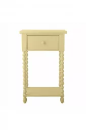 Sidebord/Nattbord Gul 36x33xh70cm 82064866