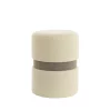 Pouf 35xh46cm Grey & Cream 6893527