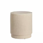 Pouf Beige & Cream 40xh45cm 6893413