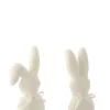 Fur Rabbit White L 26x6xh39cm 61871