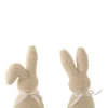 Fur Rabbit Beige L 26x6xh39cm 61874