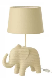 Tablelamp Striped Beige 31,2x26xh48cm 60349
