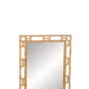 Wall Mirror Ring Rattan Nat 75x5xh101,5cm 62254