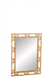 Wall Mirror Ring Rattan Nat 75x5xh101,5cm 62254
