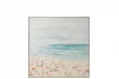 Painting Beach Acrylic  80x80cm 62274
