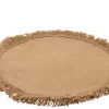 Coaster Jute Nat 43x43cm 93726