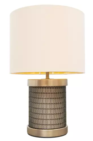 Tablelamp Pardey S Shade Soft Latte / Gold. 50981