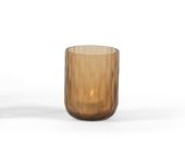 T-light Holder Vertical Cut Copper dcgi664c