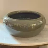 Bowl Glazed Green L 35x13cm dct286g