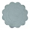 Placemat Sea Green Cotton ø42cm 33603