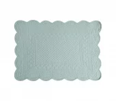 Placemat Rect. Padded Sea Green 48x34cm 33595