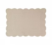 Placemat Rect. Padded Mastic 48x34cm 33053