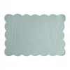 Placemat Rect. Padded Sea Green 48x34cm 33595