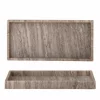 Marmor Brett Brun 38xh3x18cm 82058056