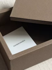 Giobagnara Bac Trinket Box Taupe