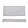 Marmor Brett Hvit 38xh3x18cm 82068110