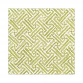 Napkin Moss Green Fretwork 16451l