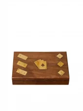 Game Box With Cards, Dices & Domino 28679