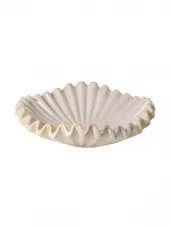 Fruit Bowl Beige Stoneware 42929