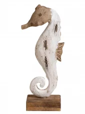 Seahorse On Wooden Base 39463