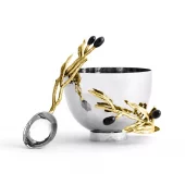 Michael Aram Olive Nut Dish With Spoon 112472