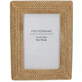 Photo Frame Weaving Nat. 10x15cm Kal-7857