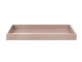 Lux Lacquer Tray Powder Rose 38x19x3,5cm 070085