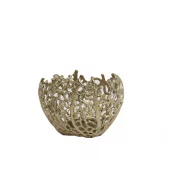 Tealightholder Gold Reef 10x12cm 7727185