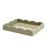 Addison Ross Scalloped Tray Grey Tr6201