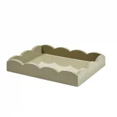 Addison Ross Scalloped Tray Grey Tr6201