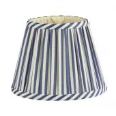 Addison Ross Lampshade Navy Stripe 16cm Ls1006