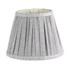 Addison Ross Lampshade Light Grey Herringbone 16cm Ls1019