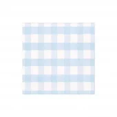 Napkin Light Blue Gigham 17072c