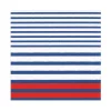 Napkin Blue Breton Stripe 17370l