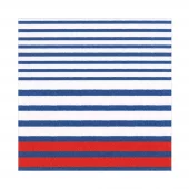 Napkin Blue Breton Stripe 17370l