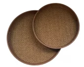 Tray Raffia 37xh4,5cm 200-654