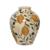 Vase Ceramic Flowers 23xh28cm 270-509
