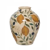 Vase Ceramic Flowers 23xh28cm 270-509