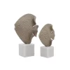 Fish On Marble Base L 325-220