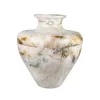 Resin Vase Beige/ White 85xh37,5cm 685-102