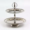 Oval Plate Stand Nickel 690-636