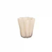 Tealight Irr Shape Cream 736054